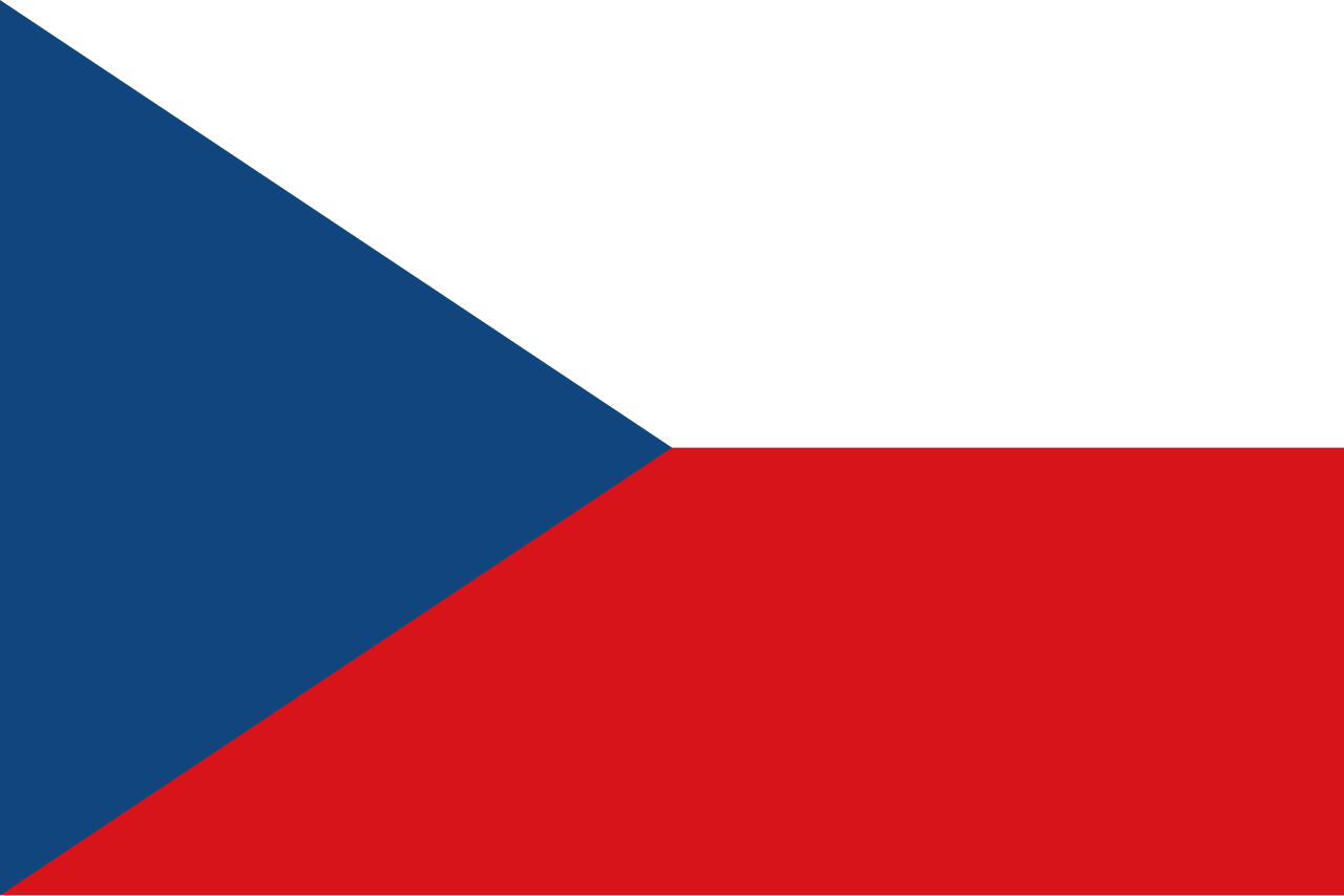 Flag of the Czech Republic.svg 2