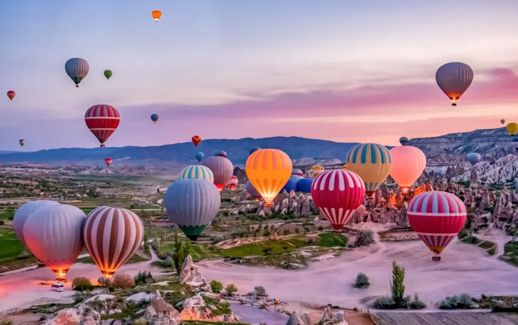 Hot Air Ballooning in Cappadocia, Turkey