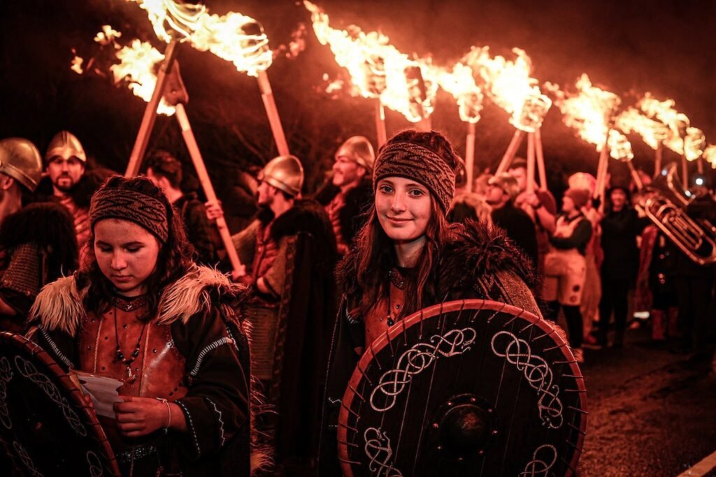 Viking Fire Festival (Up Helly Aa) – Shetland Islands, Scotland