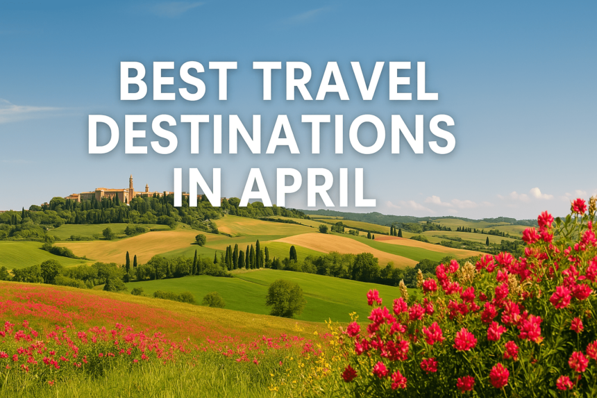 best travel destinations in April