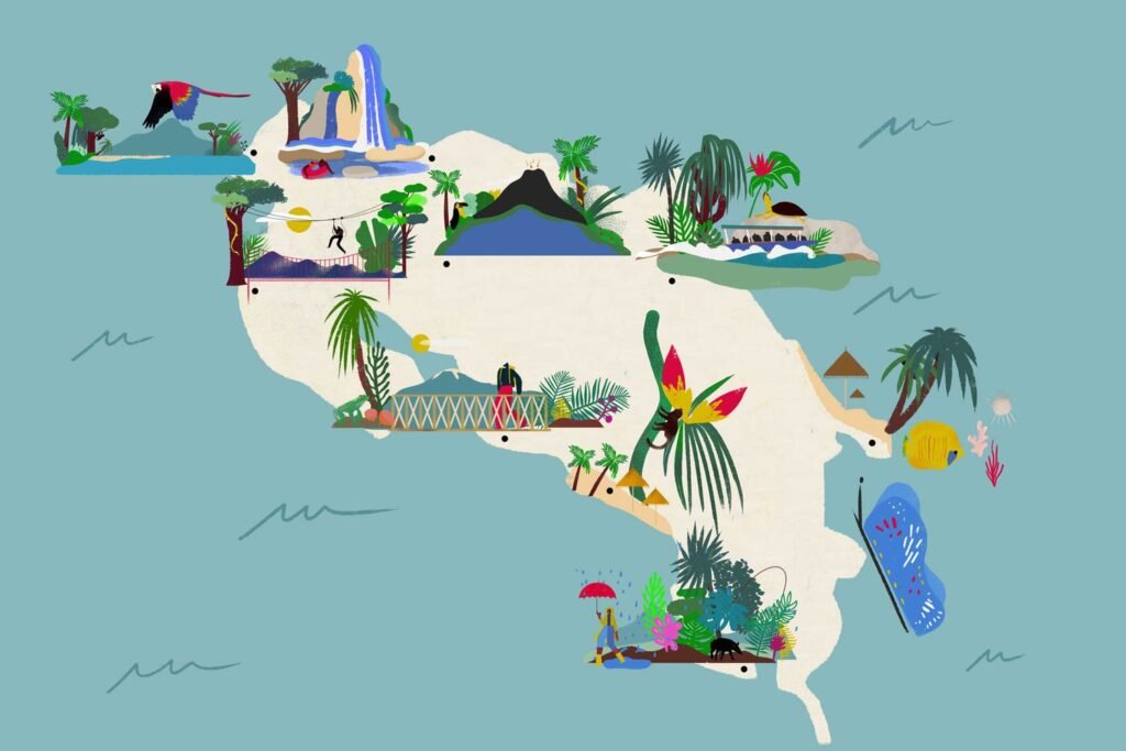 Best Travel Destinations in April: Costa Rica – Lush Rainforests and Wildlife Encounters