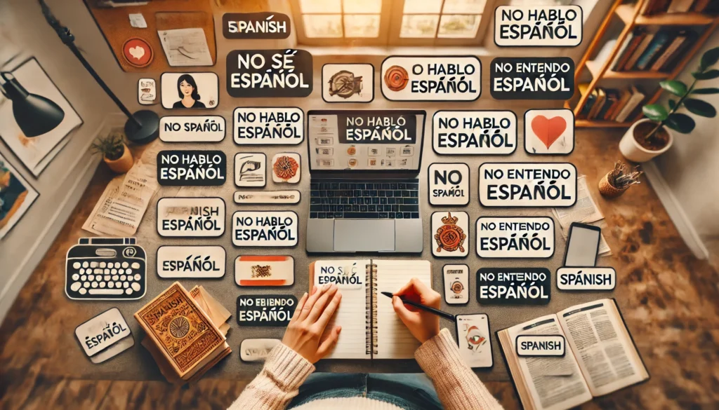 I Don’t Know Spanish in Spanish