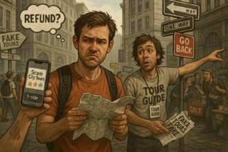 The Traveler Hired the Wrong Tour Guide