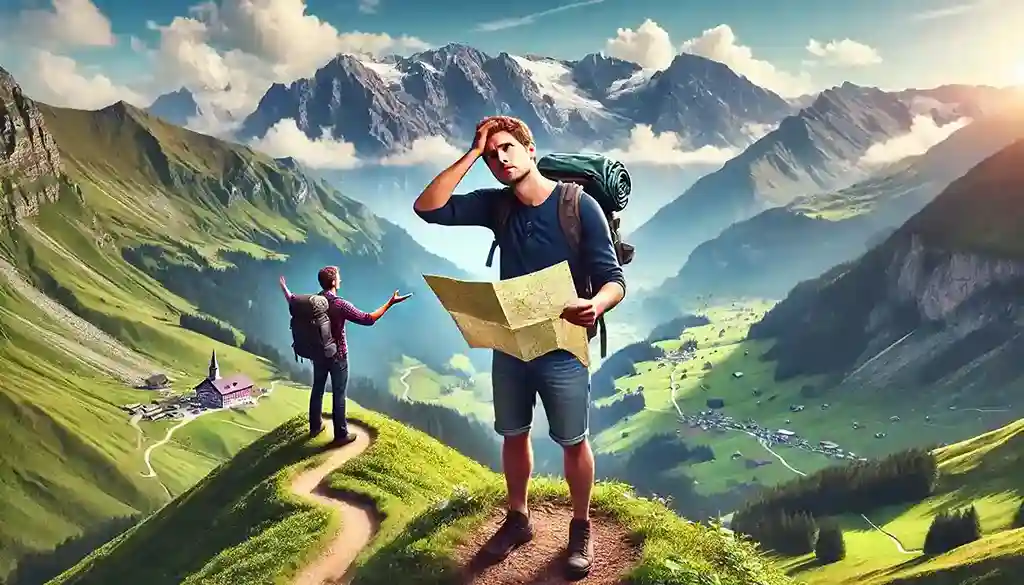 the traveler hired the wrong tour guide

