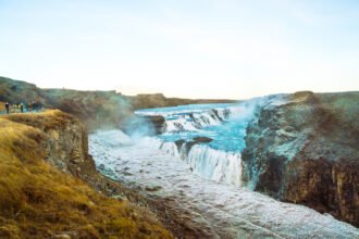 small vecteezy gullfoss or golden fall a waterfall where is part of the 12662780 small