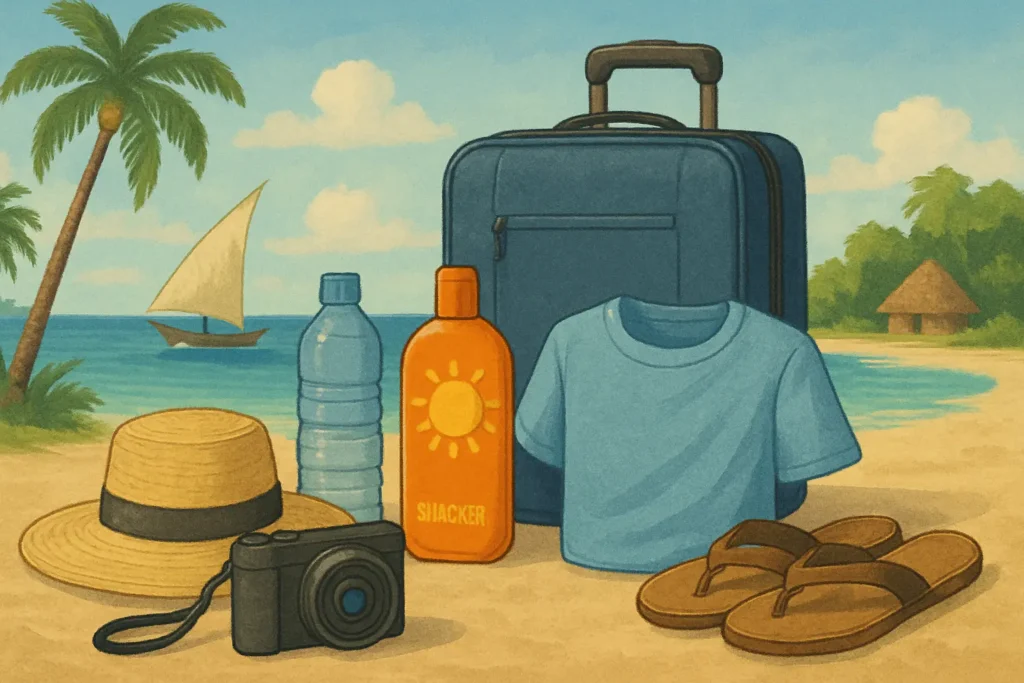 what to pack for Zanzibar