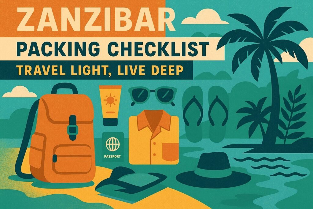 what to pack for Zanzibar