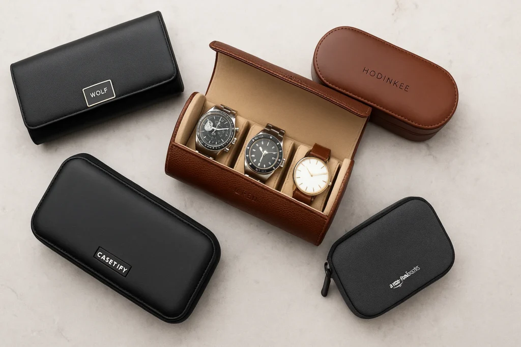 watch travel case