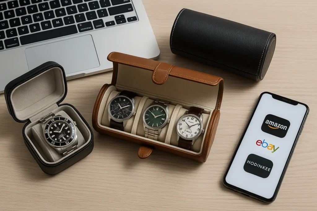 watch travel case