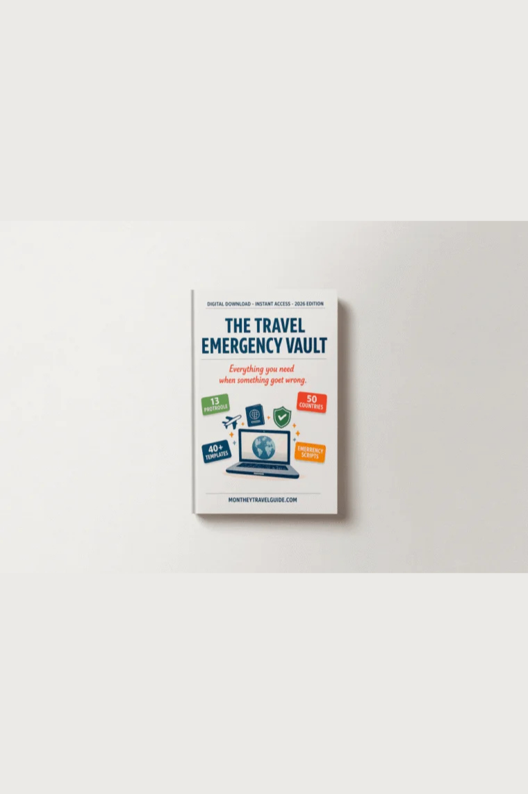 The Travel Emergency Vault — 86-page crisis-handling guide