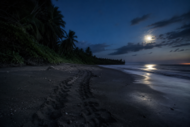 Turtle Hatching in Tortuguero