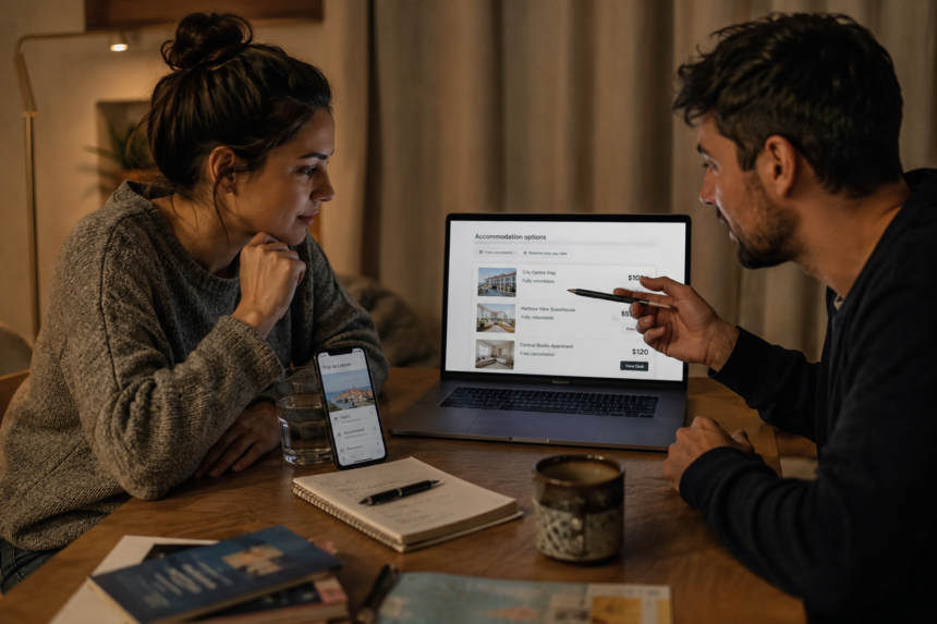 what to book first when planning a trip